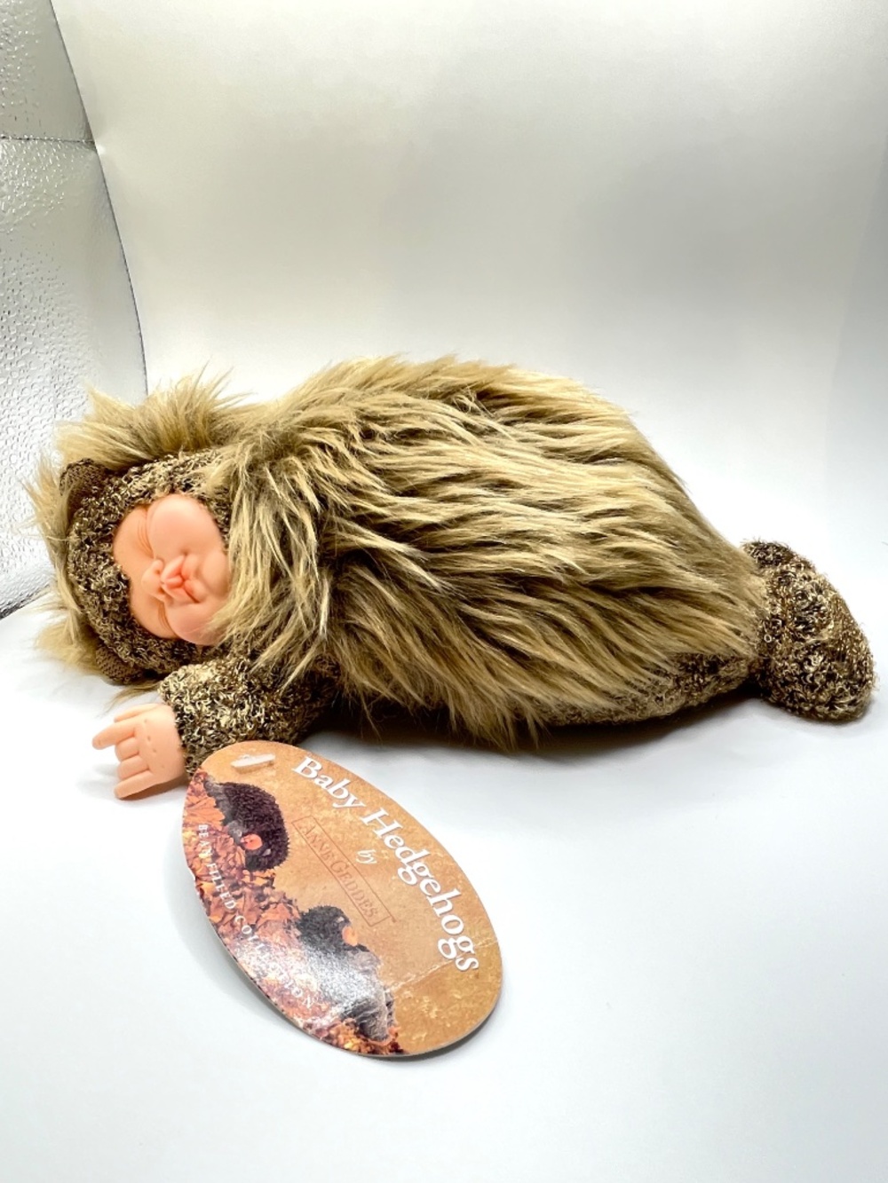 Anne Geddes Baby Hedgehog 9" No. 526921 90s